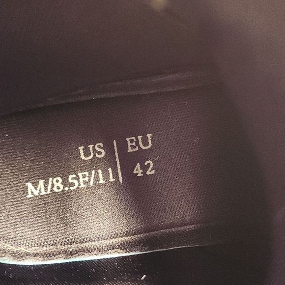 MAWEEPET Boots, Books,Black,Doc Style Size 8.5 Men 11 F EUC School Teacher Learn - Picture 11 of 12